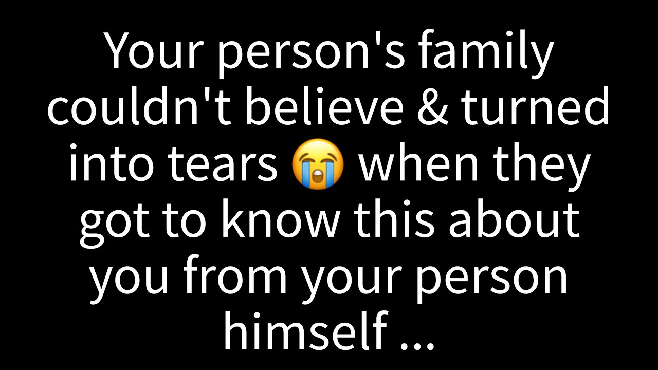 💔OMG!!!😭Your person's family couldn't believe and turned into tears when they...😱