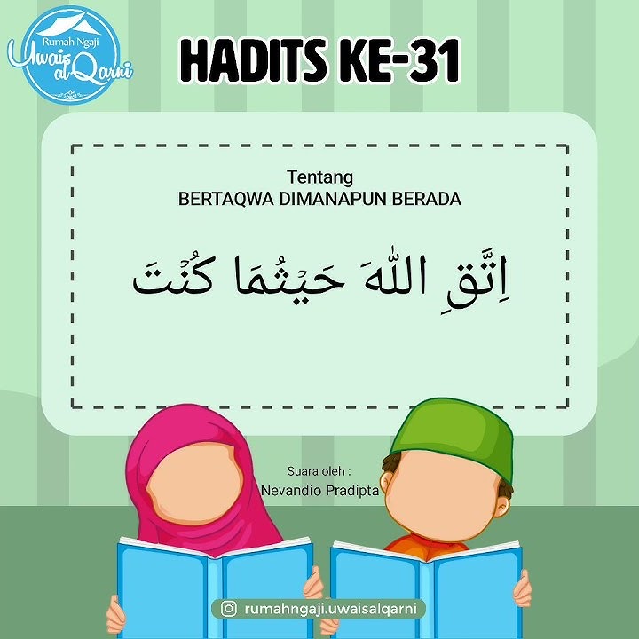 Hadits// bertaqwa dimanapun berada