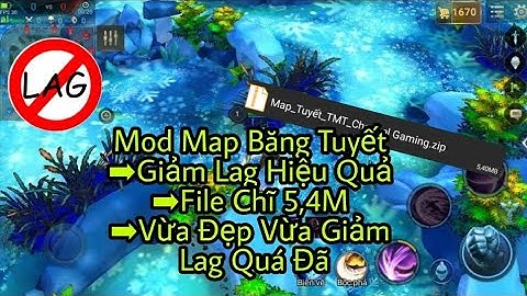 [HOT] Hướng Dẫn Mod Map Băng Tuyết - Cực Đẹp - Giảm Lag - Vừa Đẹp Vừa Giảm Lag | TMT-Channel Gaming