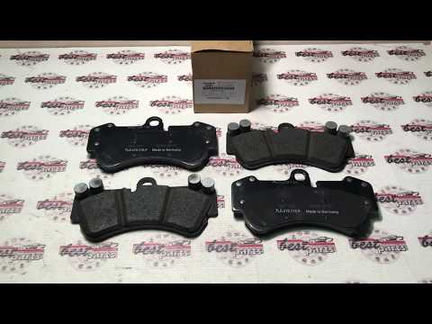 95535193907 Колодки тормозные передние Porsche Cayenne 955/957
