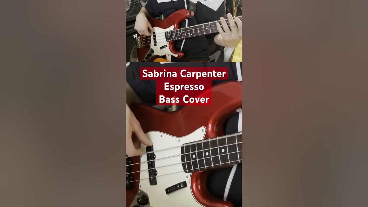 Sabrina Carpenter Espresso Bass Cover