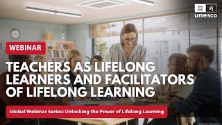 Webinar: 'Lifelong learning for teachers in the age of AI'
