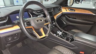 SOLD --- 2022 Grand Cherokee Summit Reserve 4xe Interior (Video for Gabriel)