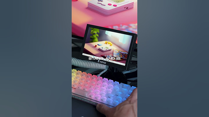 Worlds SMALLEST $73 gaming monitor