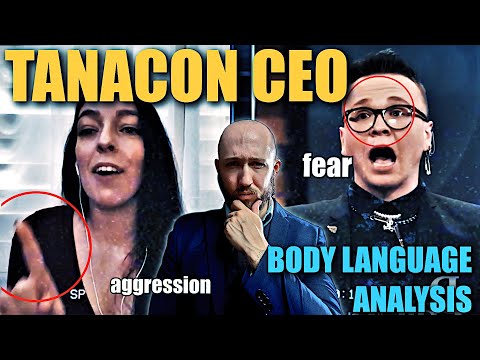 TanaCon CEO మైఖేల్ వెయిస్ట్ యొక్క ఓవర్లీ డిఫెన్సివ్ బాడీ లాంగ్వేజ్ అశాబ్దిక విశ్లేషకుల ప్రతిచర్యలను వెల్లడిస్తోంది