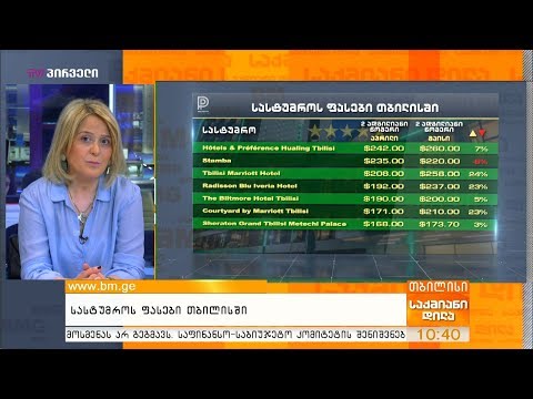 სასტუმროს ფასები თბილისში