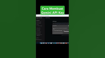 Cara Membuat GEMINI API Key #coding #tutorial #generativeai
