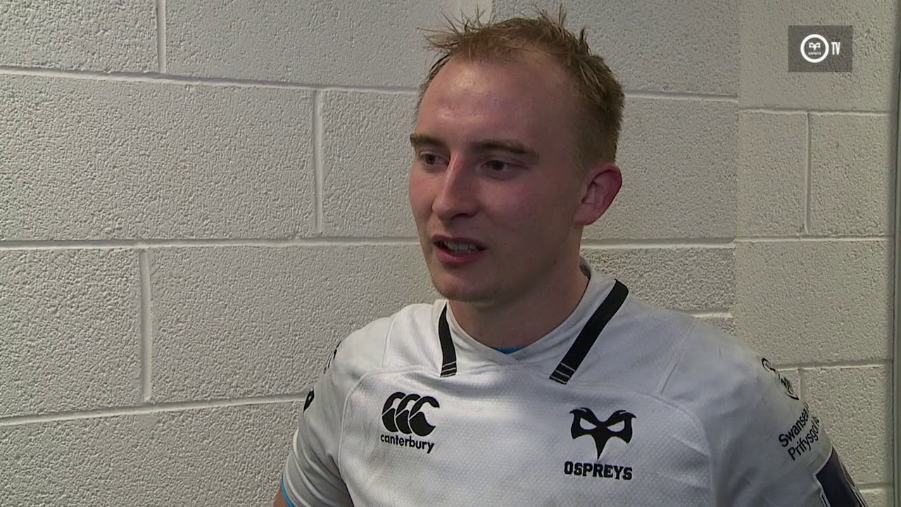 Ospreys TV: Luke Price on victory over the Blues - YouTube