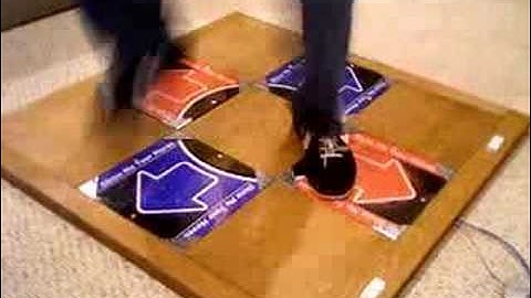 Homemade DDR Pad Demo
