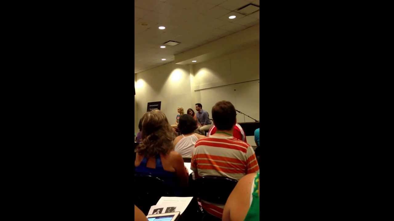 David Loud's Crazy For You trio arrangement with Betsy Wolfe from BTW2013