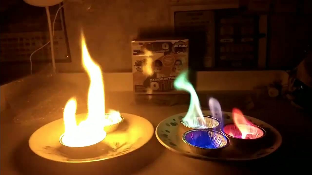 Эксперимент "Разноцветные огни"🔥 👍 - YouTube
