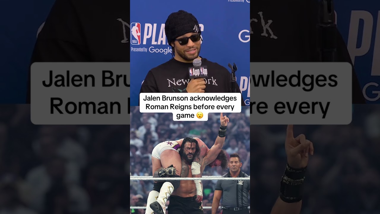 Roman Reigns se reunirá con Jalen Brunson en el MSG durante WWE Saturday Night's Main Event