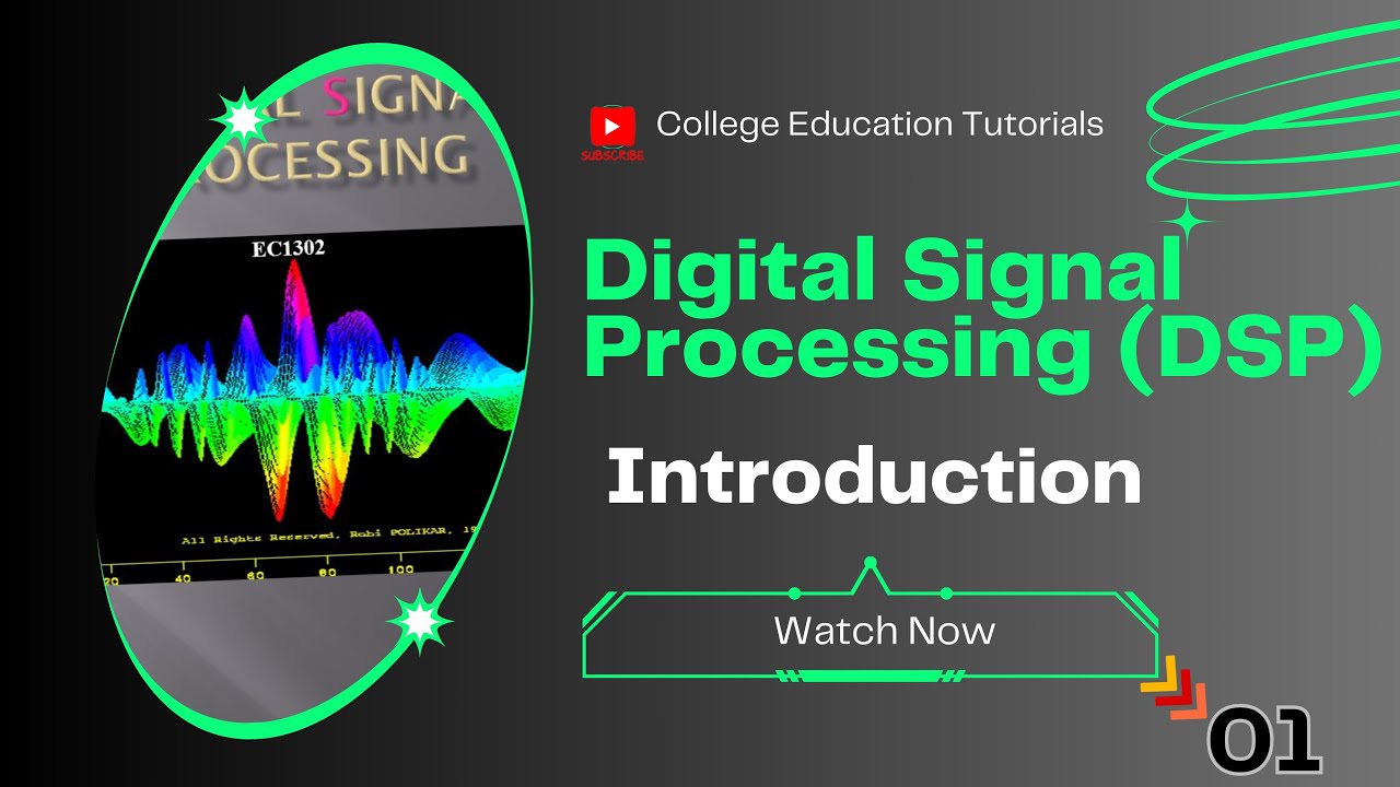 Introduction to Digital Signal Processing (DSP) - YouTube