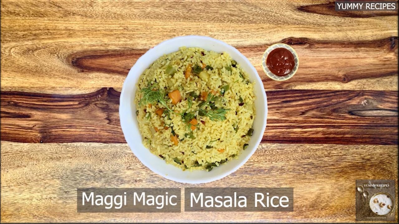 Maggi Magic Masala Rice I Maggi Magic Masala Recipe I Magic Masala Rice