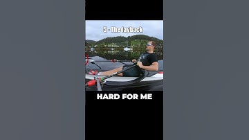 Leaning back too far at the finish of the rowing stroke