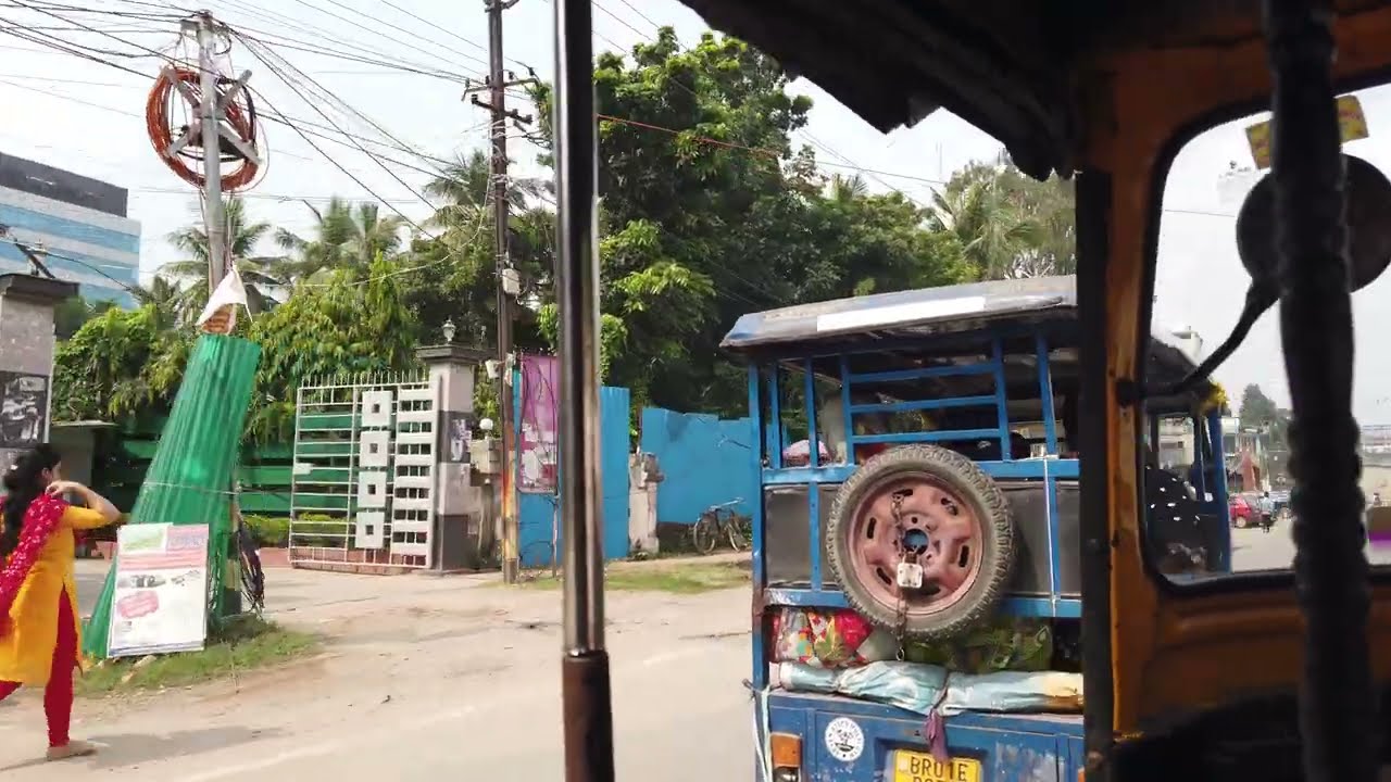 Exploring The Streets of Bihar, Patna in Auto Rickshaw India 4K