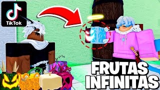 TESTEI OS MELHORES BUGS DO TIKTOK NO BLOX FRUITS!