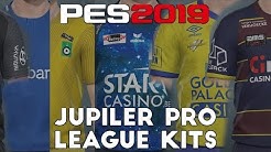 PES 2019 - Jupiler Pro League Kits and Ratings 