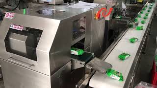 Biscuit with tray loading unit, biscuit packaging line with weigher, biscuit packaging machine
