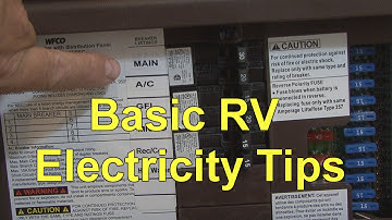 RV 101® - Basic RV Electricity Tips for the RV Newbie