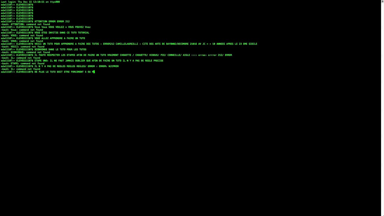 prepare Tuto : Apprendre le terminal - Flora Nougué - Prépas 2