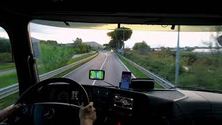 Pov Actros 510 Italy route