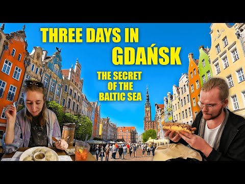 Three Days in Gdańsk - The Secret of the Baltic Sea 🇵🇱 (4k)