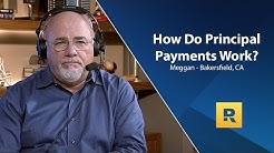How Do Principal Payments Work on a Home Mortgage? 