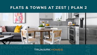 Flats Towns At Zest By Trumark Homes In Covina, Ca Plan 2
