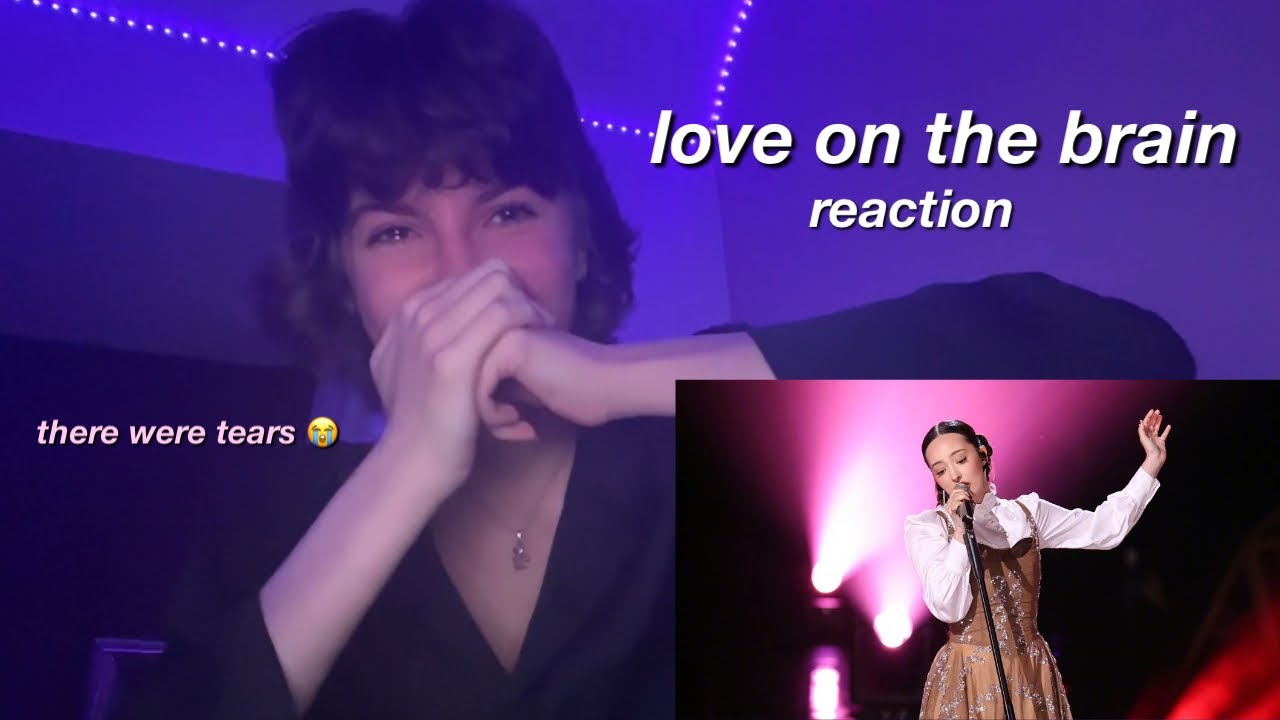 CRY WITH ME 🤧 love on the brain - faouzia reaction! SINGER episode 7