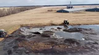 spring manure pumping
