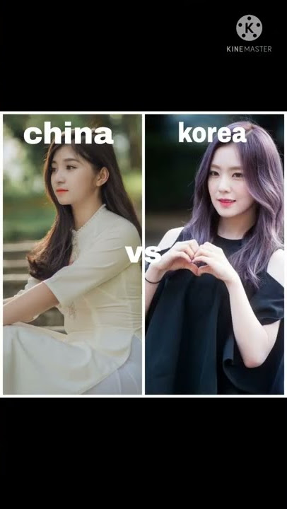 difference between China and korea