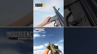G3A3 Comparison: Squad vs Insurgency Sandstorm #squad #insurgency