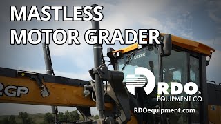 Baranko Bros. Uses The Industrys First Mastless Motor Grader On The Jobsite