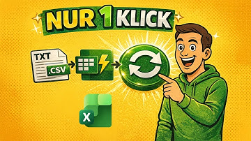 Excel Power Query: Datenimport nur noch mit 1 Klick 🚀