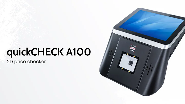 Price Checker with Touch Display 2D, density codes from a greater distance HDWR quickCHECK A100