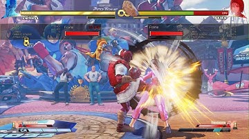 STREET FIGHTER V Oro new buff setup vs1 meaty no recovery