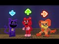 Fnf character test  gameplay vs minecraft animation  vs catnap