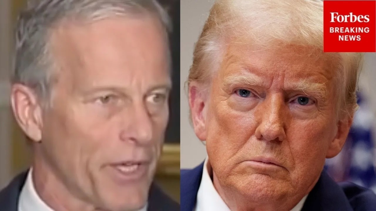 Thune Asked Point Blank: 'Do You Run A Risk Of Being On The Wrong Side Of Pres Trump' On Filibuster?