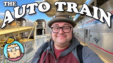The Auto Train - Putting my Car on a Train and Riding From Virginia to Florida - Amtrak - Lorton, VA