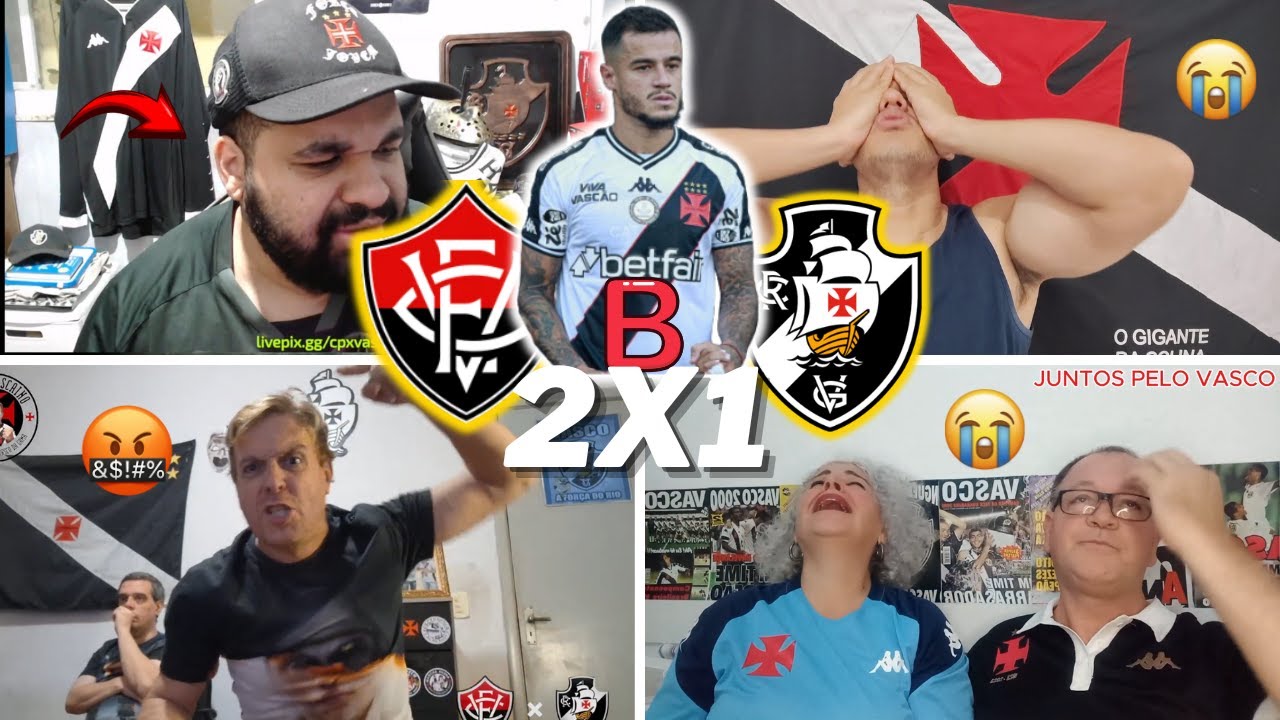 REAÇÕES DOS VASCAINOS REVOLTADOS NA ZONA DO REBAIXAMENTO - VITÓRIA 2X1 VASCO- BRASILEIRÃO 2025