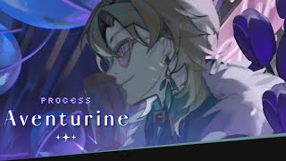 【Process】Aventurine - (Honkai Star Rail)