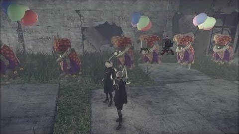 NieR Automata - Side Quest: Parade Escort