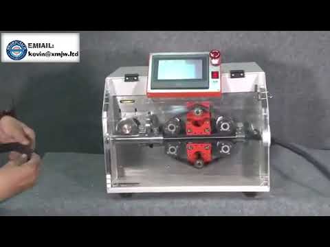 Power Type Corrugated Pipe Cut Machine with Precision Side Slit