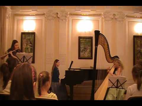 Alisa Sadikova’s recital on the 28th of February 2016 in St. Petersburg, part 1.