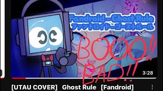 my old ghost rule cover but i save you from cringe