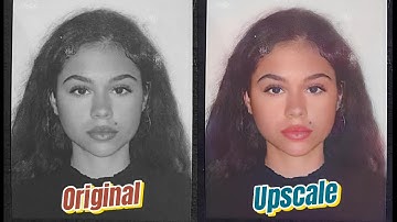 Upscale and Colorize Black & White Images with AI