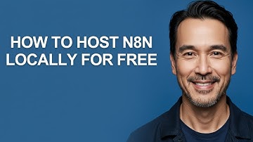 How to Host N8n Locally for Free - KevinHowTo