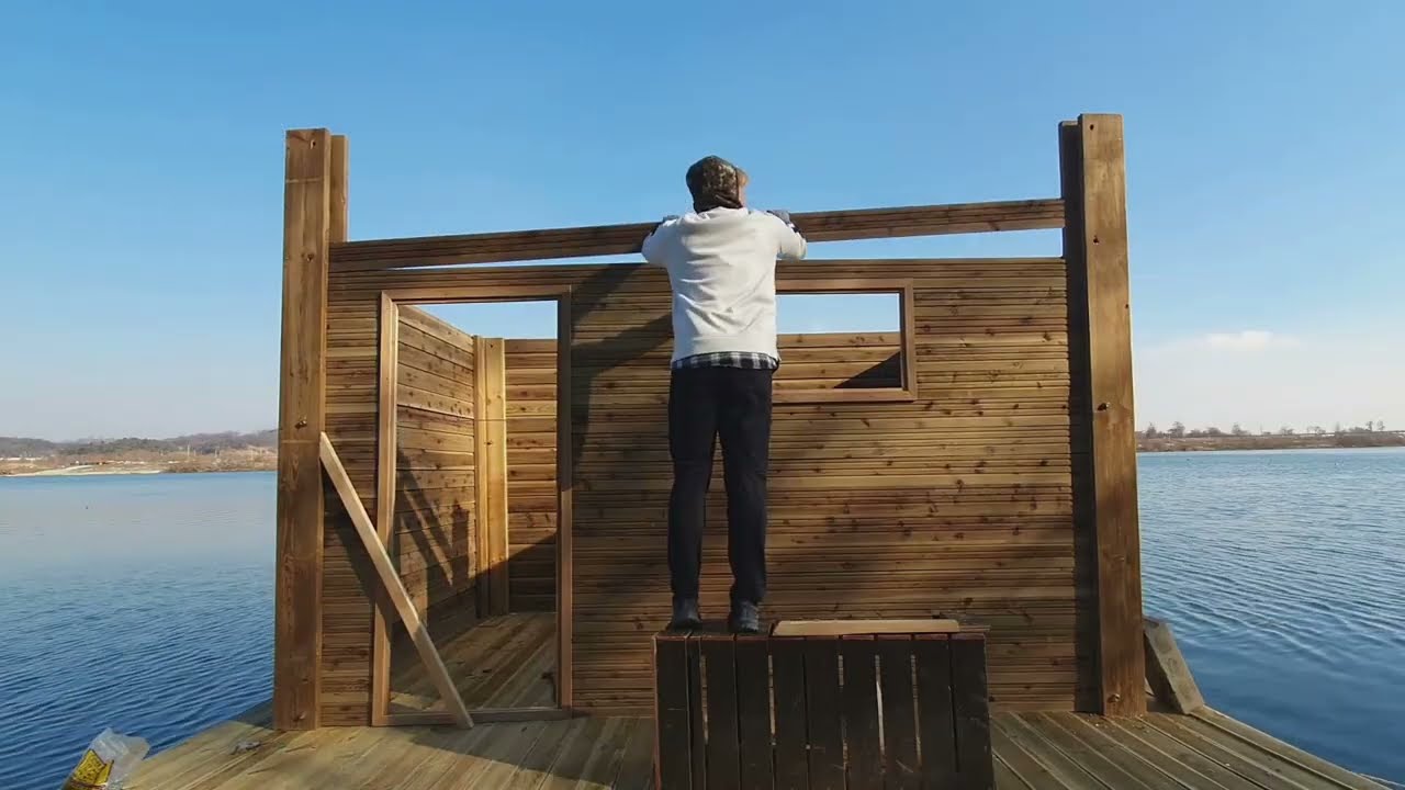 строительство дома на воде