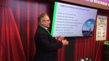 Jay Kruemcke at SUSE - Five Things to Know About SLE HPC